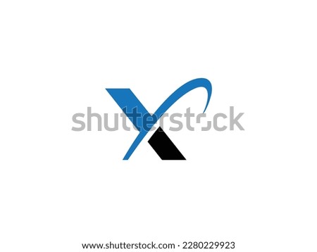 X Creative Logo Design. X Logo Vector. Logo Illustration.