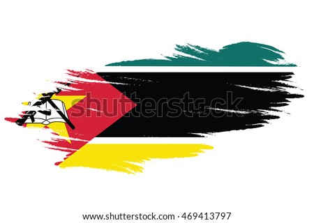 flag brush Mozambique