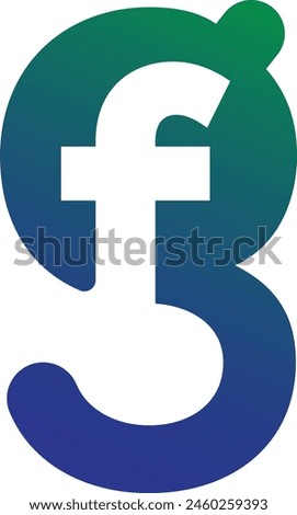 GF app iconic Logo Design Template 