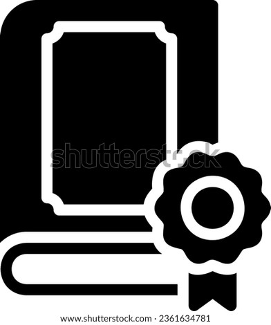 best seller glyph icon illustration vector