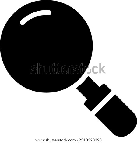 search glyph icon illustration vector