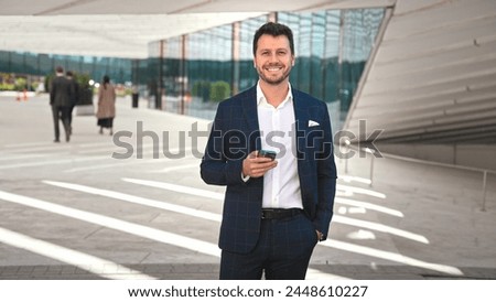 Similar – Foto Bild Portrait einer eleganten Frau, die wegschaut