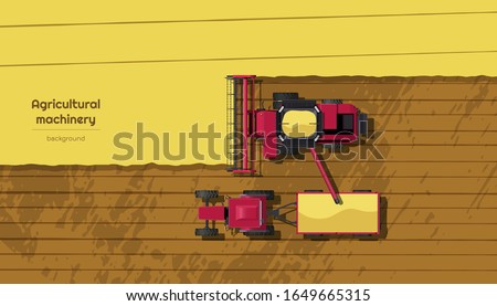 Similar – Image, Stock Photo Agriculture from Above