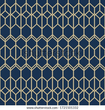 Seamless geometric stylish texture. Classic Art Deco seamless pattern. Abstract retro vector texture. Vintage Islamic wallpaper. Lattice graphic design. Vector modern tiles pattern.