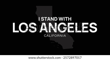 Pray for Los Angeles vector, Los Angeles wildfire in California state, USA illustration for banner, t-shirt, poster, sticker, badges, social media design