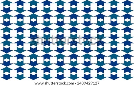blue and green square diamond pattern, seamless blue and green arrow zigzag line on white pattern, arrow up and down chevron tile repeat seamless pattern replete image design fabric print
