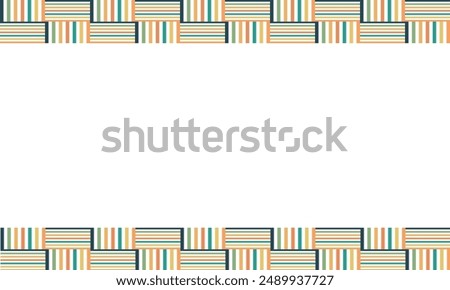 background with stripes, Multiple color graphic repeat line pattern, replete image, design for Presentation slide template