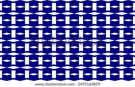 geometric pattern with squares, blue square diamond pattern, seamless blue arrow zigzag line on white pattern, arrow up and down chevron tile repeat seamless pattern replete image design fabric print