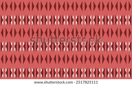 White Red and pink strip triangle zigzag strip seamless repeat pattern, design for fabric print, vintage wrap paper print, traditional culture patter, right left arrow