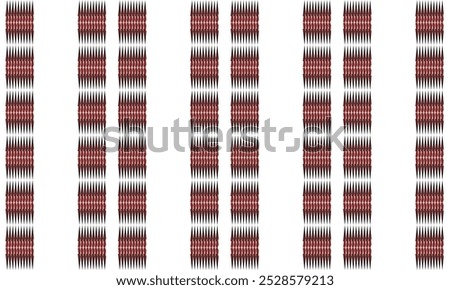 White Red and black strip triangle zigzag strip seamless repeat pattern, design for fabric print, vintage wrap paper print, traditional culture patter, up and down vertical strip