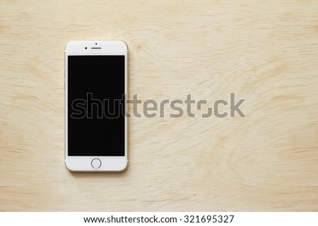 Mobile on Wood , Phone , Device