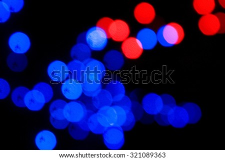 Color spot,dark blue,red.\
Defocused urban abstract texture background for your design