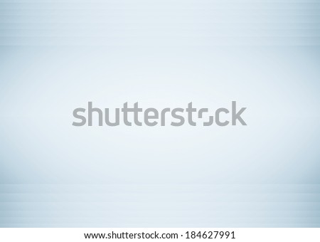 Abstract illustration background texture with light gray gradient wall. Black and white interior structure with billboard. Steel blue sides of empty plates. Successful space for your text and picture.