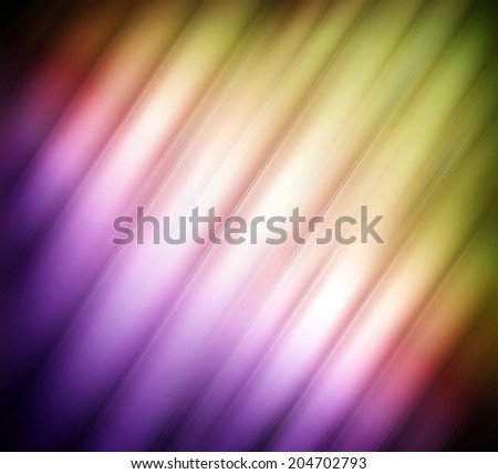 Abstract illustration background texture with vibrant light red, blue, green, orange, yellow, violet, lilac nature cover, perspective futuristic tranquility wallpaper in motion blur shift tilt lines.