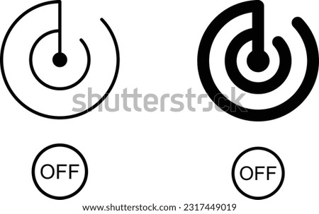 Offline status icon sheet, simple trendy flat style line and solid Isolated vector illustration on white background. For apps, logo, websites, symbol , UI, UX, graphic and web design. EPS 10.