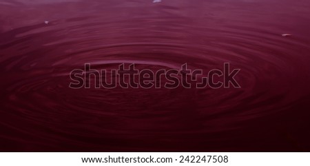 artistic adaptation of surface ripples on a body of water