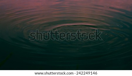 artistic adaptation of surface of a body of water