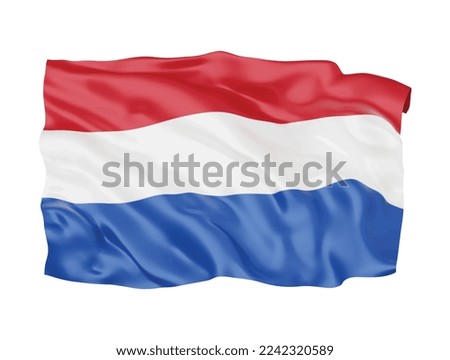 3d Netherlands  flag national sign symbol