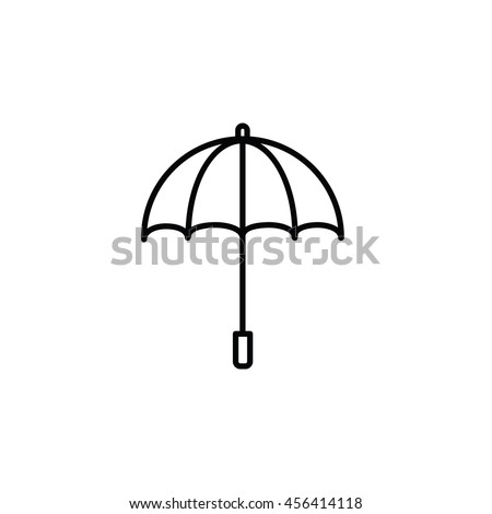 Umbrella Outline Icon