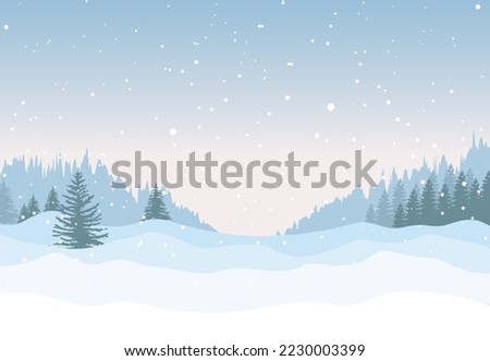 Similar – Image, Stock Photo A winter day