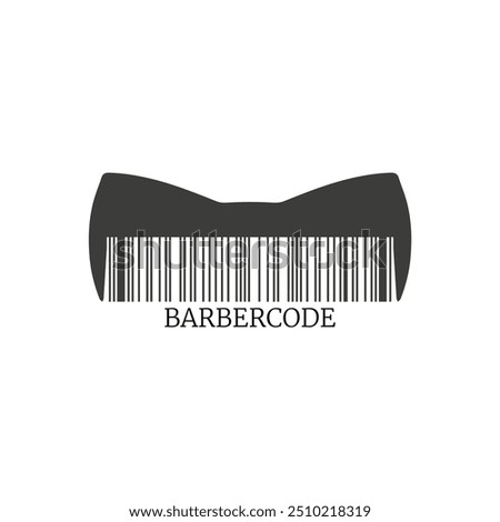 Creative design of barcode and comb