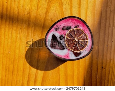 Similar – Image, Stock Photo a very special juice