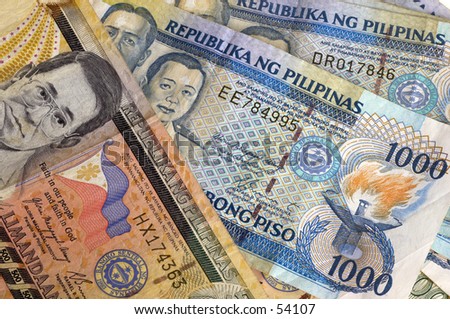 Foreign currency Philippine pesos