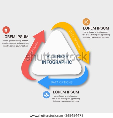 Modern business banner. Vector illustration. can be used for workflow layout, diagram, number options, step up options, web design, infographics.
