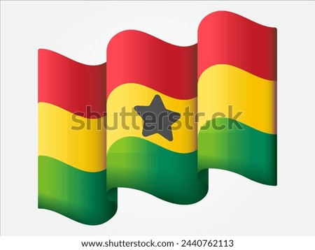 universal 3d waving flag in the wind national symbol for country and region in the worldwide