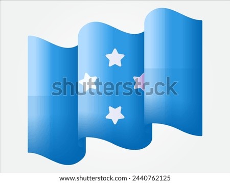 universal 3d waving flag in the wind national symbol for country and region in the worldwide