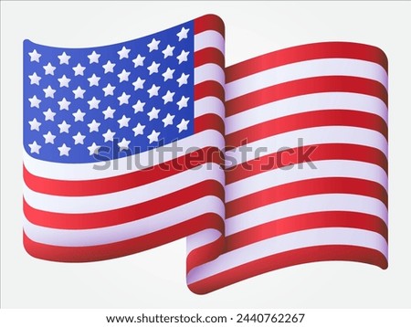 universal 3d waving flag in the wind national symbol for country and region in the worldwide