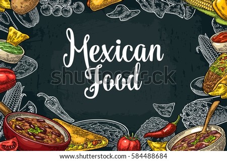 mexican food menu vector download free vector art stock graphics