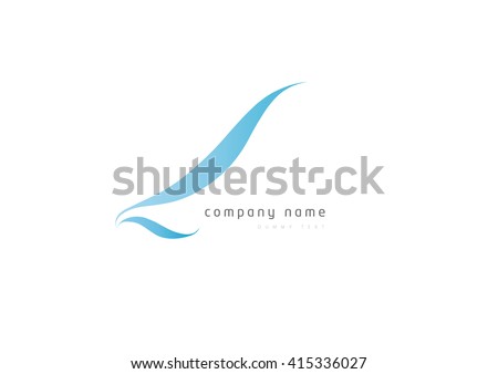 Flying Birds isolated, swoosh stylise, abstract birds, Airline template logo, 
Tourism template logo
