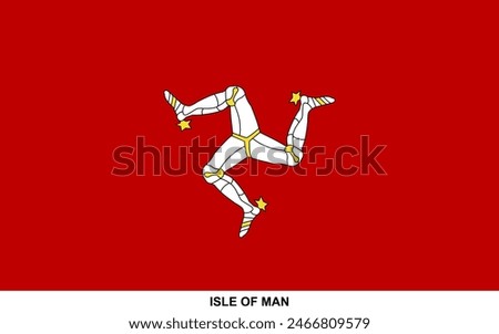 Flag of ISLE OF MAN, ISLE OF MAN national flag