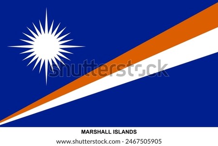 Flag of MARSHALL ISLANDS, MARSHALL ISLANDS national flag