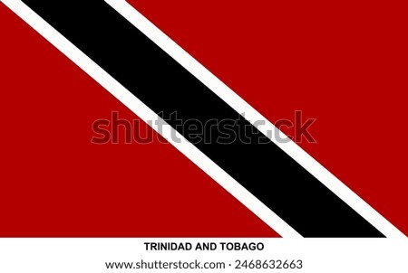 Flag of TRINIDAD AND TOBAGO, TRINIDAD AND TOBAGO national flag