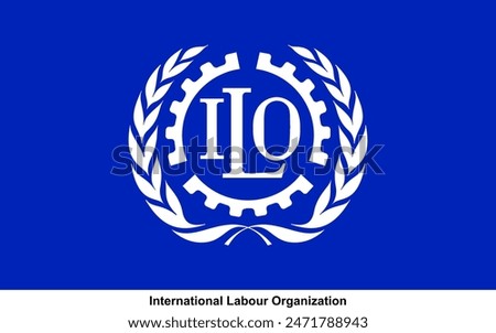 Flag of International Labour Organization, International Labour Organization flag