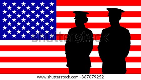 The vector of us marine