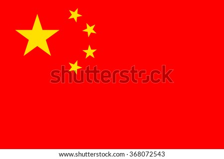 The vector of china flag