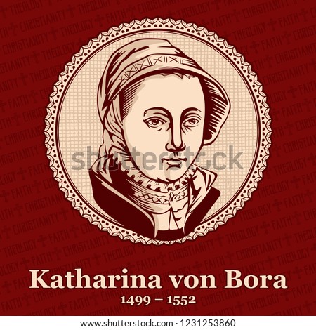 Katharina von Bora (1499 – 1552) was the wife of Martin Luther, German reformer and a seminal figure of the Protestant Reformation.