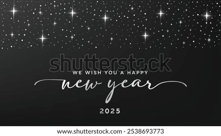 Image, Stock Photo Glittering new year Party