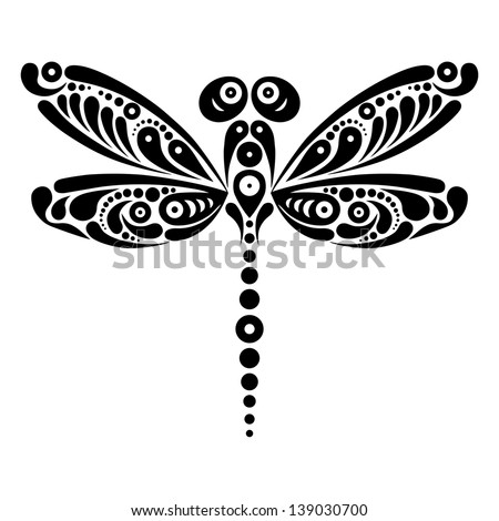 Dragonfly Clipart Black And White | Free download on ClipArtMag