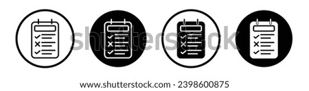 Guidelines icon set. brand rules and regulation book vector symbol. guide booklet sign. rulebook icon in black filled and outlined style.