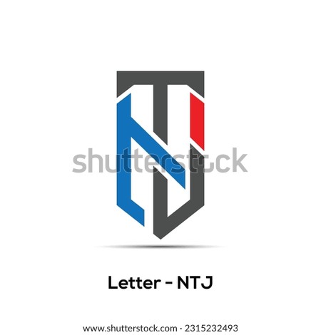 NTL letter logo design icon