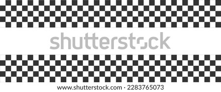 Finish Line Black And White Checkered Seamless Vector Transparent, Sport,  Rally, Sign PNG and Vector with Transparent Background for Free Download