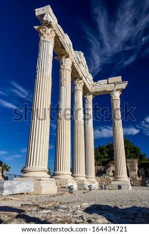 Temple of Apollo, Side, Turkey