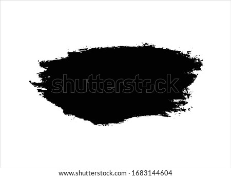 art abstract black ink paint stroke background 