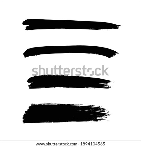 ink black abstract paint stroke background