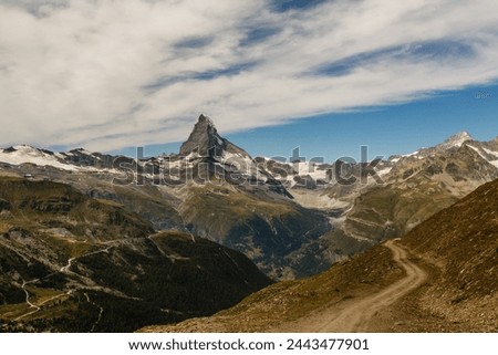 Similar – Image, Stock Photo Matterhorn from behind