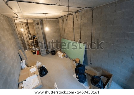 Similar – Image, Stock Photo the unfinished Shop window
